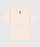 T-shirt  maniche corte in cotone bambino bianco AVALANCHE/ MULTICO