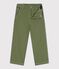 Pantaloni carpenter in cotone bambino verde OLIVINE