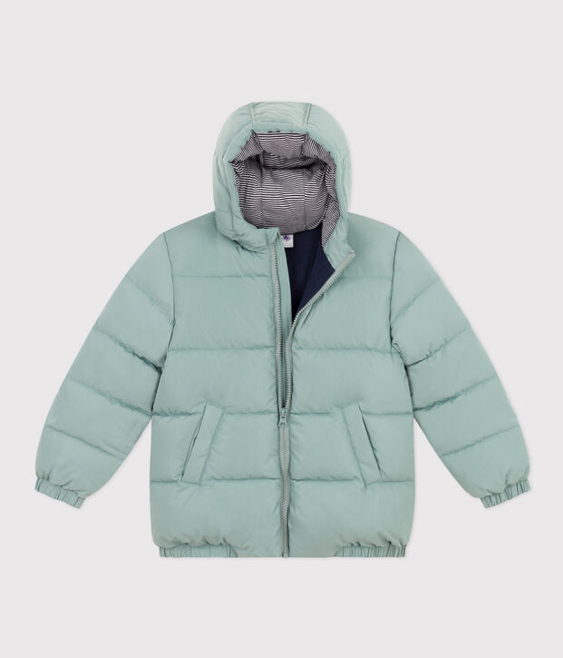 Piumino bambino unisex verde