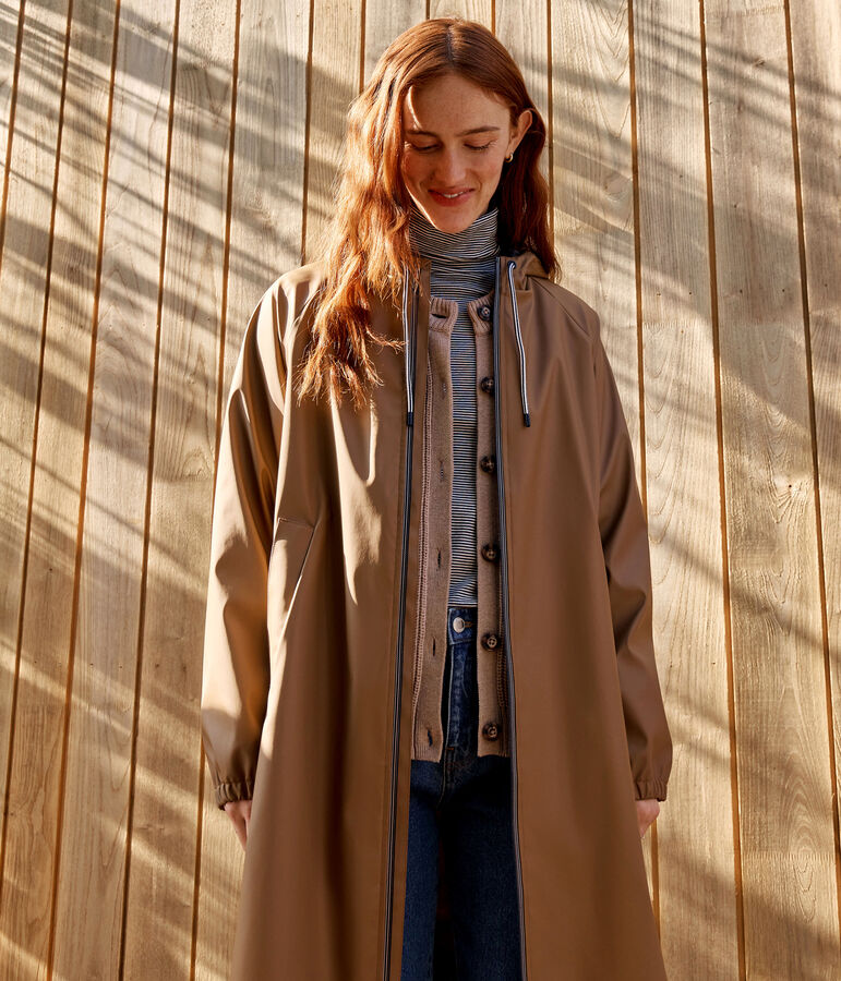 Cerata lunga bicolore donna marrone