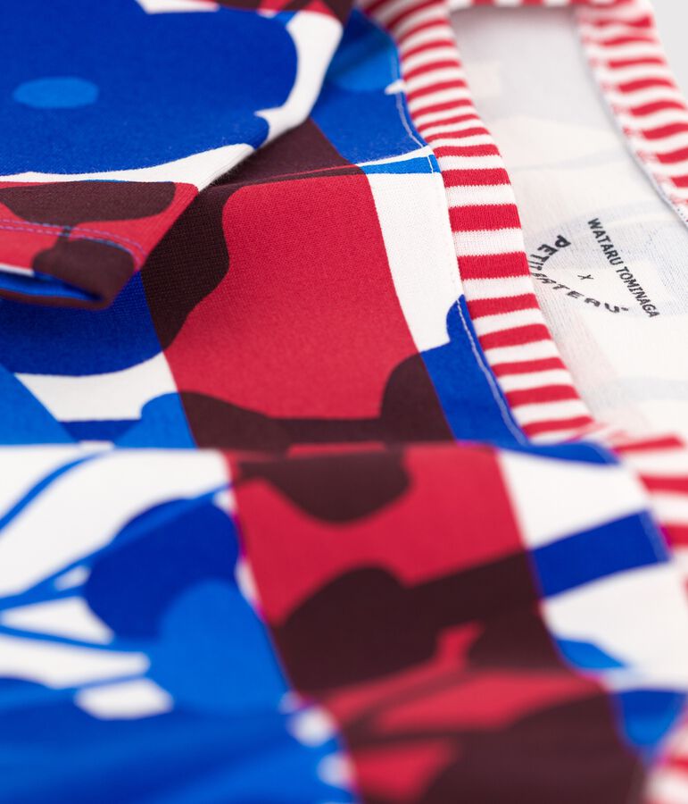 Marinara riedizione Hy&egrave;res donna bianco/multicolore