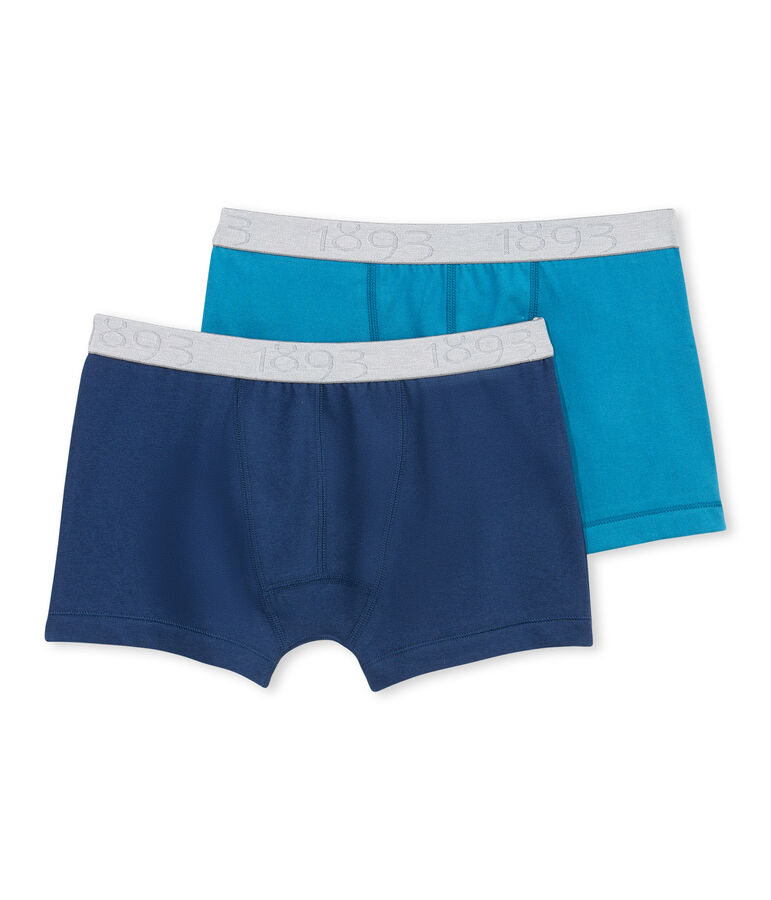Confezione di 2 boxers bambino in jersey stretch - Vecchia collezione lotto .