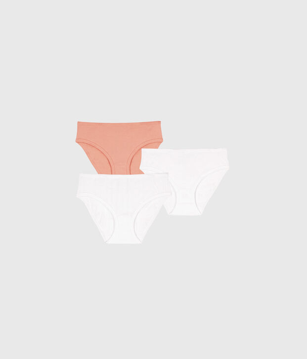 Lot de 3 culottes en coton multicolore