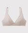 Reggiseno in cotone stretch Donna rosa FLEUR