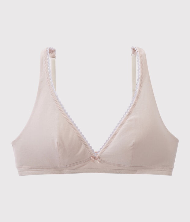 Reggiseno in cotone stretch Donna rosa