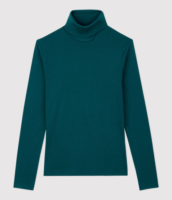 Dolcevita iconico in cotone Donna verde PINEDE