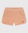 Shorts in spugna bouclette bambina beige VINTAGE