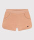 Shorts in spugna bouclette bambina