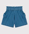 Short in denim bio bambina blu DENIM CLAIR