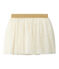 Gonna per bambina in tulle stellata beige COQUILLE/giallo DORE