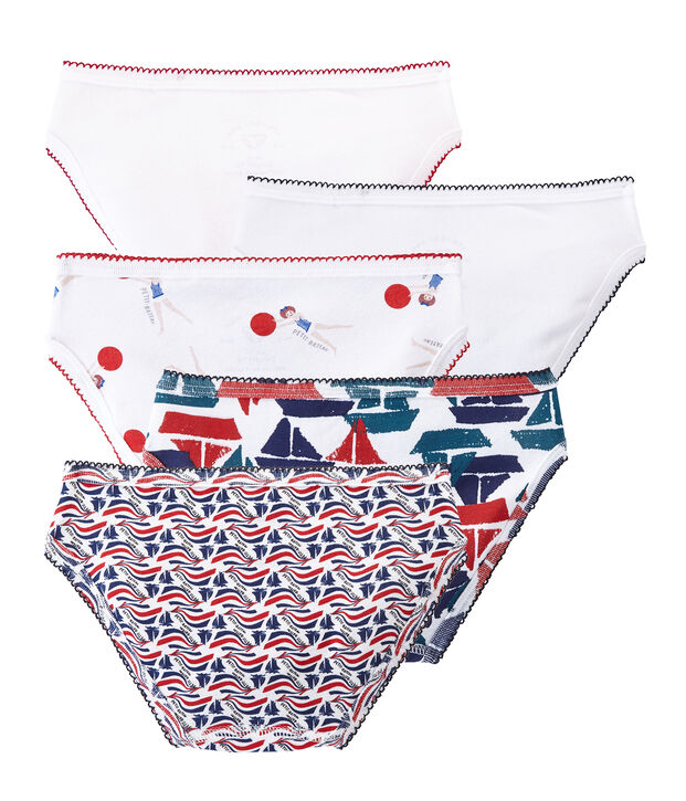 La culotte cult bambina bianco