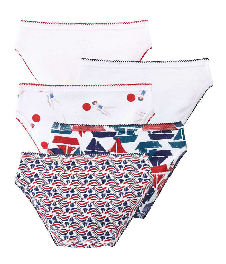 La culotte cult bambina bianco