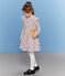 Abito stampato bambina bianco MARSHMALLOW/bianco MULTICO