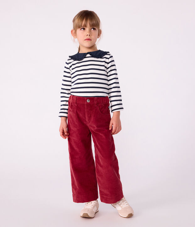 Marini&egrave;re in cotone bambino bianco/blu