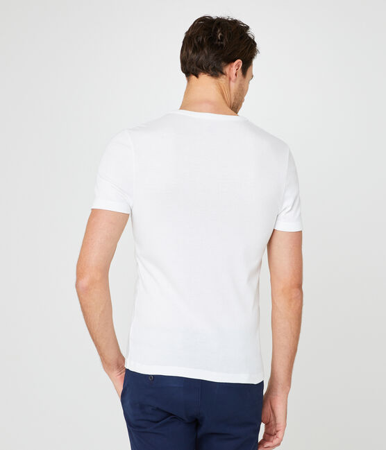 T-shirt maniche corte girocollo uomo bianco ECUME