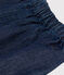 Pantaloni bebè in denim leggero biologico blu DENIM