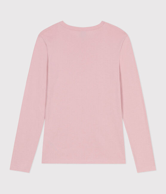 T-shirt L'Iconique a maniche lunghe in cotone donna rosa JOLI