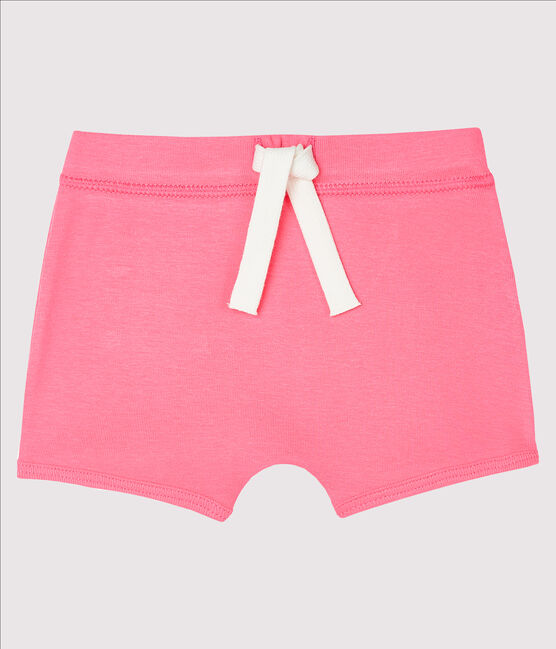 Short bebè unisex a tinta unita rosa CUPCAKE