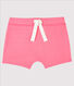 Short bebè unisex a tinta unita