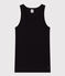 Canotta Iconica in cotone donna nero BLACK
