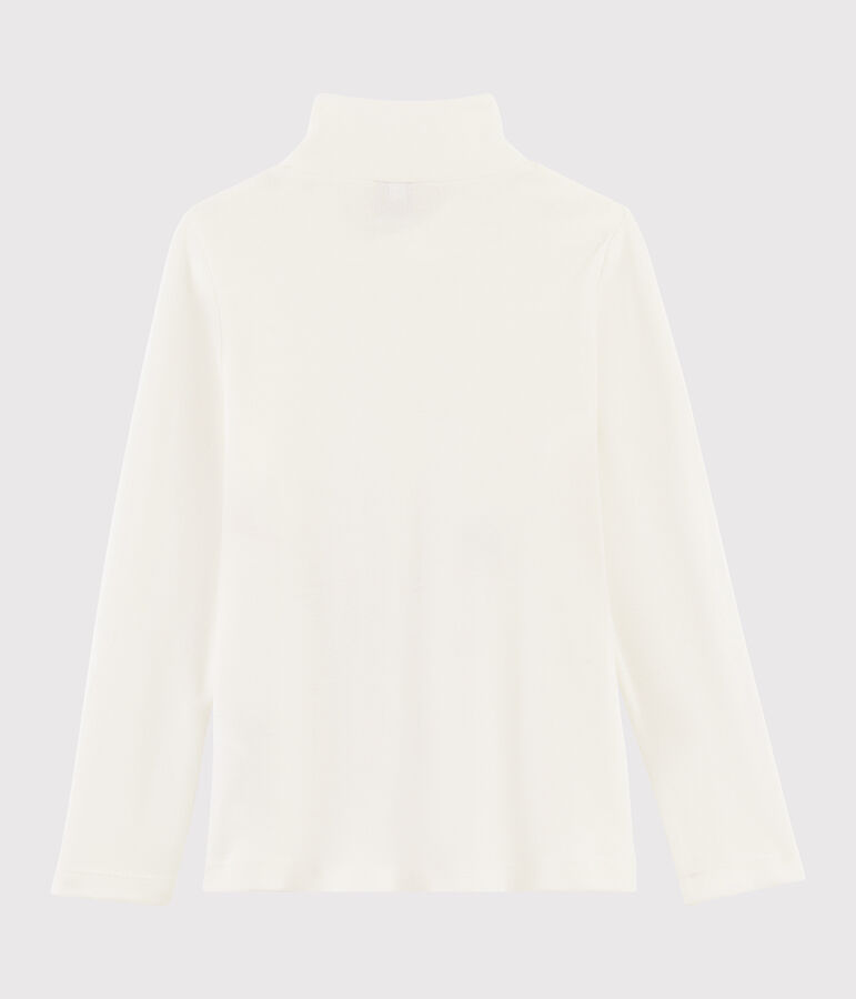 Sottogiacca serigrafato bambina bianco