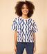 T-shirt LE BOXY fantasia in cotone Donna