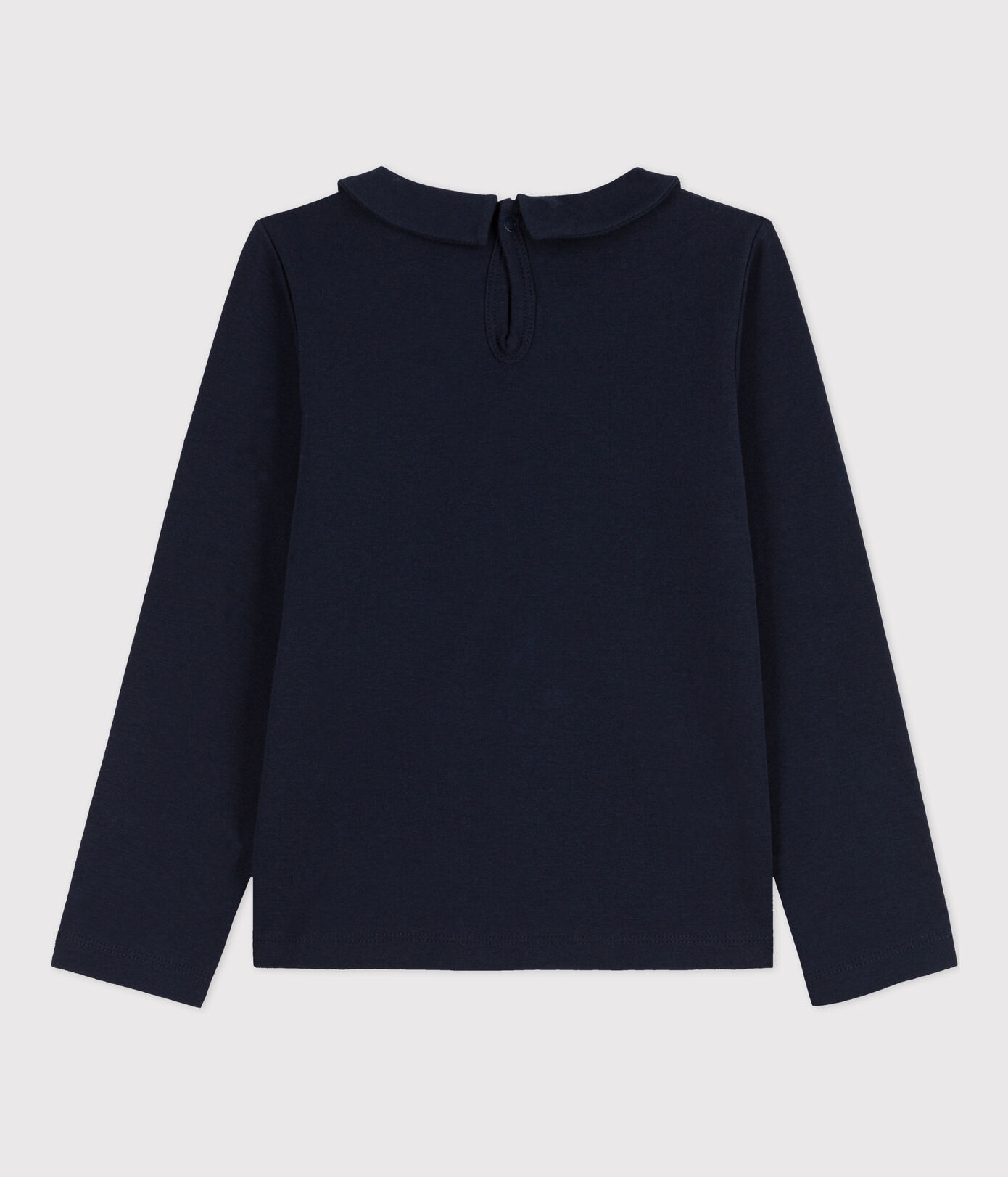 T-shirt maniche lunghe in cotone bambina SMOKING | Petit Bateau