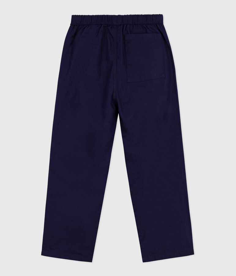 Pantaloni in denim bambina blu
