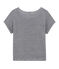 T-shirt donna in lino a millerighe blu SMOKING/bianco LAIT