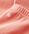 Leggins per bebè in cotone biologico rosa PAPAYE
