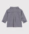 Camicia in flanella a quadri neonato blu SOIR/ MILK