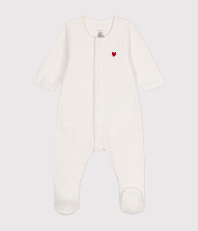 Tutina unisex in velluto/ciniglia con body integrato a tinta unita