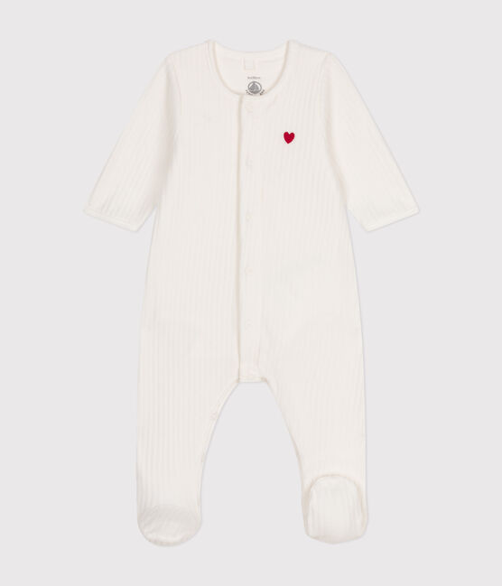 BODYJAMA UNISEX IN CINIGLIA bianco MARSHMALLOW
