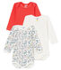 Trio body manica lunga bambina