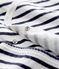 Pigiama in tubique per neonati bianco MARSHMALLOW/blu SMOKING