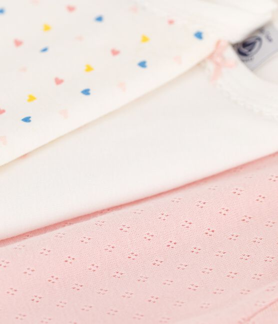 Confezione da 3 body manica corta in cotone variante 1