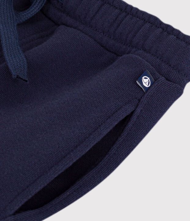 Joggers in cotone tinta unita bambina SMOKING