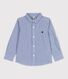 Camicia in popeline bambino
