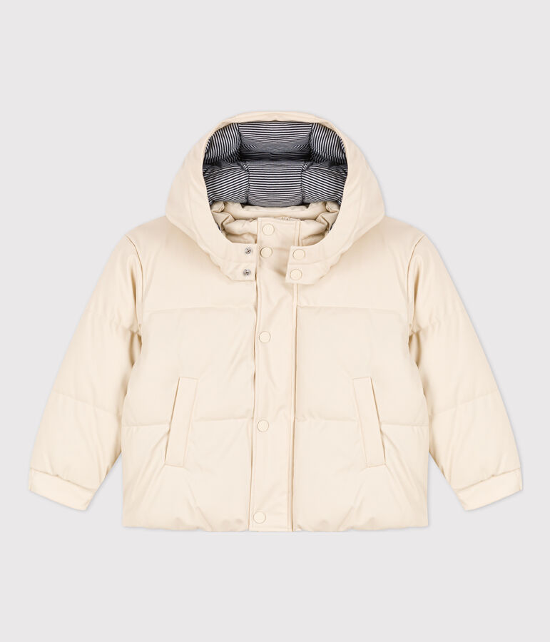 Piumino bambino unisex ecru AVALANCHE
