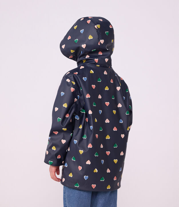 Cerata con stampa a cuori bambino blu/multicolore