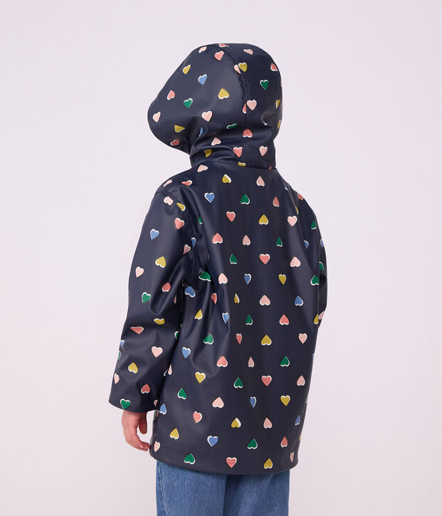 Cerata con stampa a cuori bambino blu/multicolore