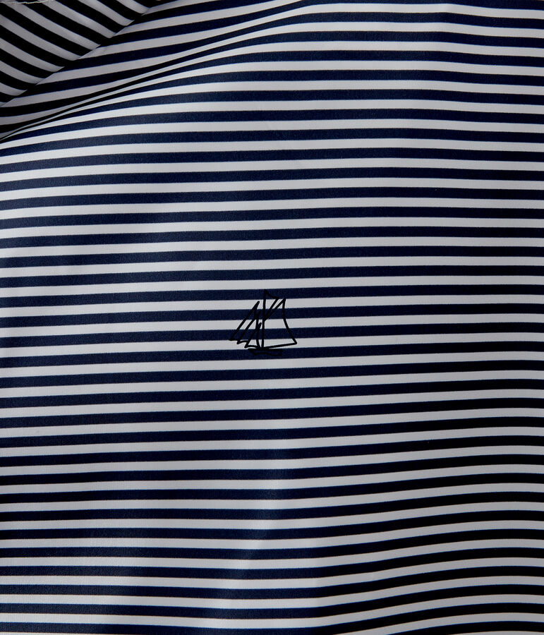 Giacchetta corto unisex blu/bianco