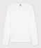 T-shirt iconica punto cocotte in cotone donna bianco ECUME