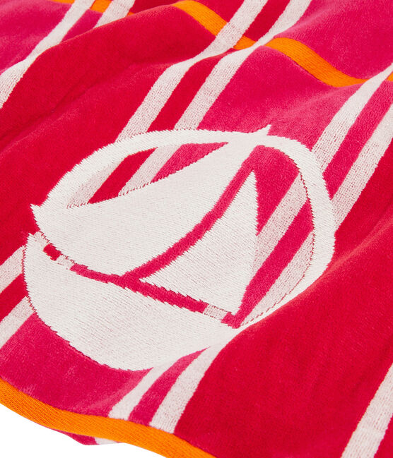 Telo mare rosa GEISHA/bianco MULTICO