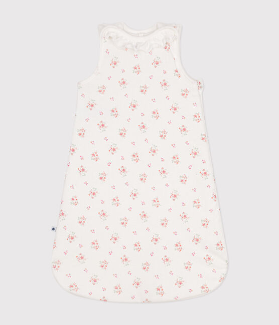 Sacco nanna in cotone neonato TOG 1,5 bianco MARSHMALLOW/bianco MULTICO