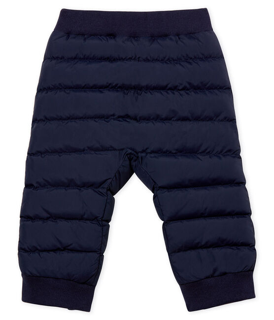 Pantaloni imbottiti per neonati blu SMOKING