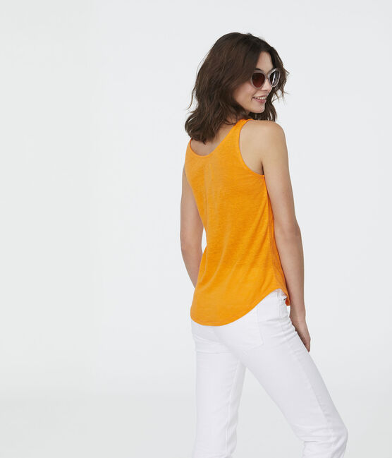 Canottiera in lino donna TIGER