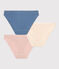 Confezione da 3 slip in cotone traforato donna variante 1