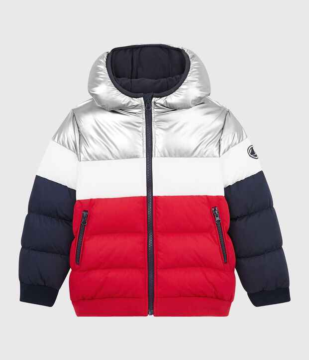 Piumino bambino blu/rosso/bianco