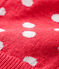 Passamontagna bebè unisex rosso SIGNAL/bianco MARSHMALLOW